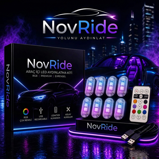 NovRide Premium Araç İçi Ambiyans LED Aydınlatma