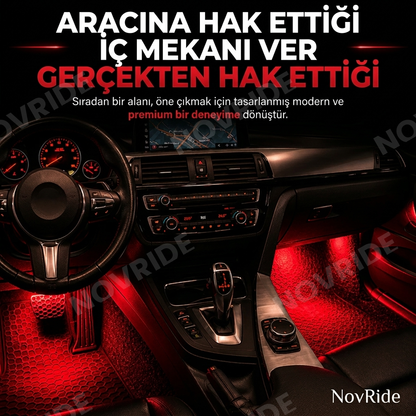 NovRide Premium Araç İçi Ambiyans LED Aydınlatma