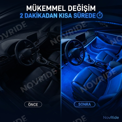 NovRide Premium Araç İçi Ambiyans LED Aydınlatma